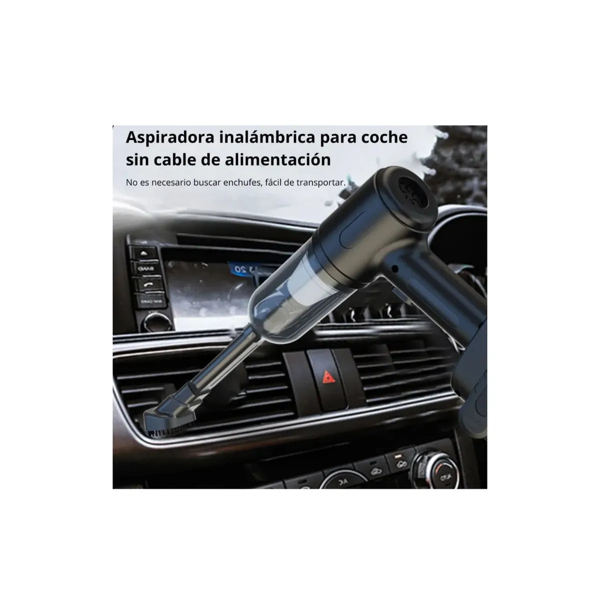 Aspiradora Inalámbrica para auto y hogar